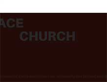 Tablet Screenshot of gracechurchlansing.org